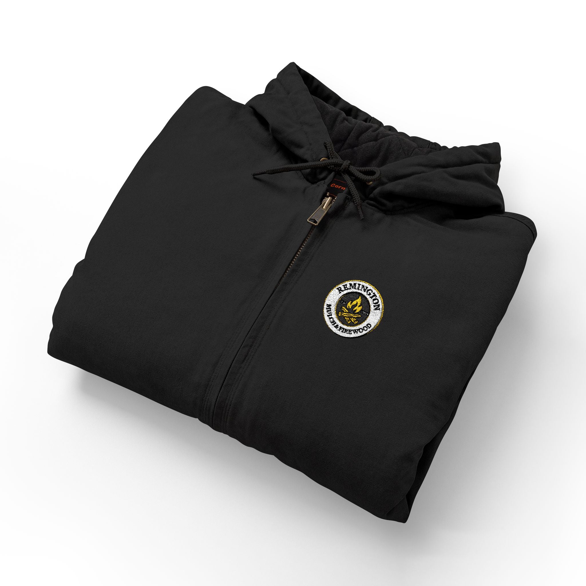 CornerStone® Cloth Hooded Work Jacket (Embroidery)